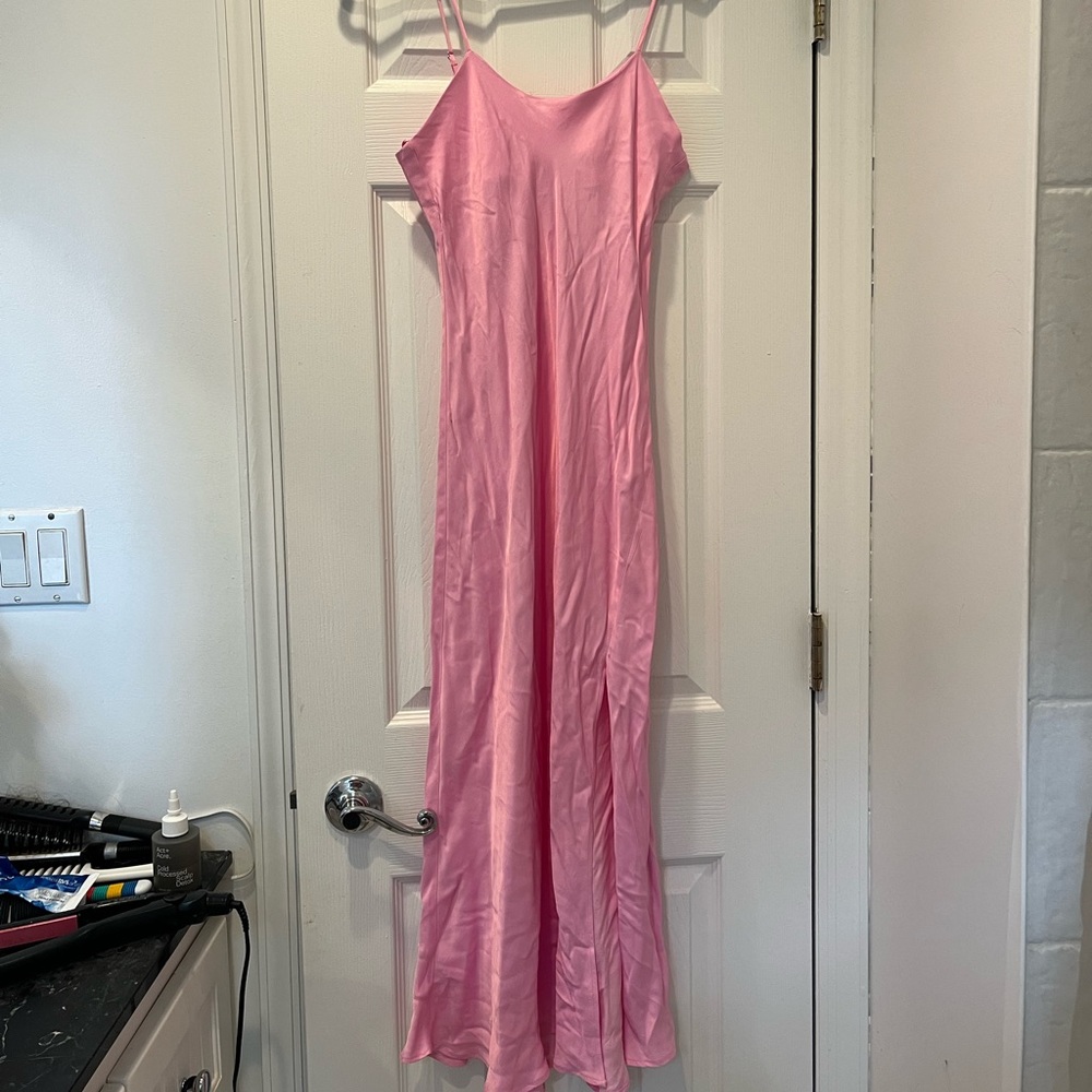 Zara Eyelet Slip Dress